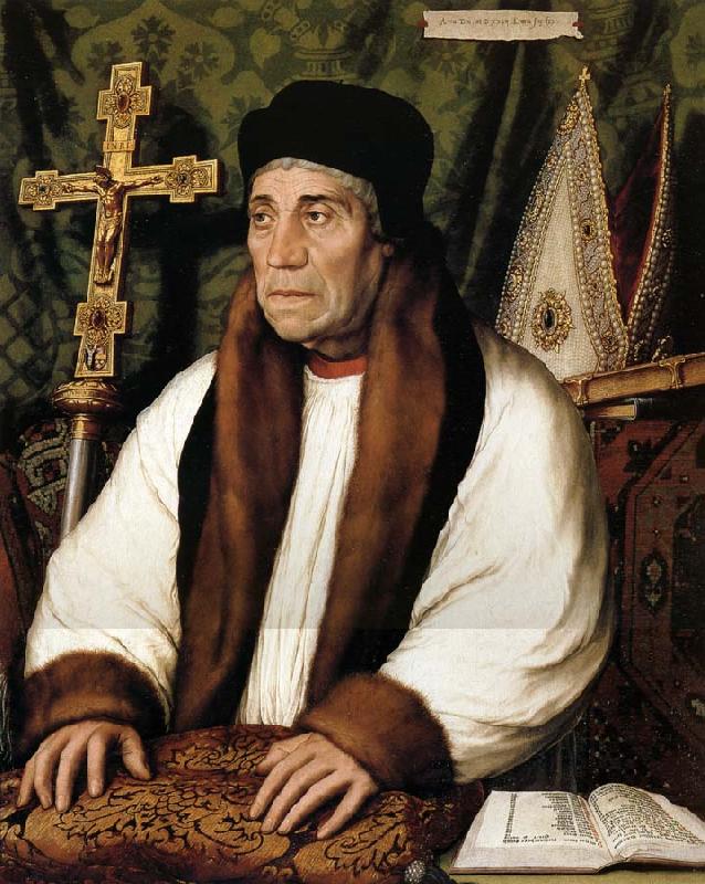 Hans Holbein William Warham,archeveque de Canterbury en 1504 France oil painting art
